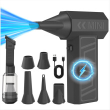 Fan 5 Outlet Nozzles Blowing Snow 130000RPM Charging B