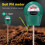 Soil PH Value Tester PH Meter 3-10 PH Value Rapid Tester 4