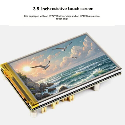 3.5 Inch RPi LCD Touch Display 320x480 Touchscreen 2