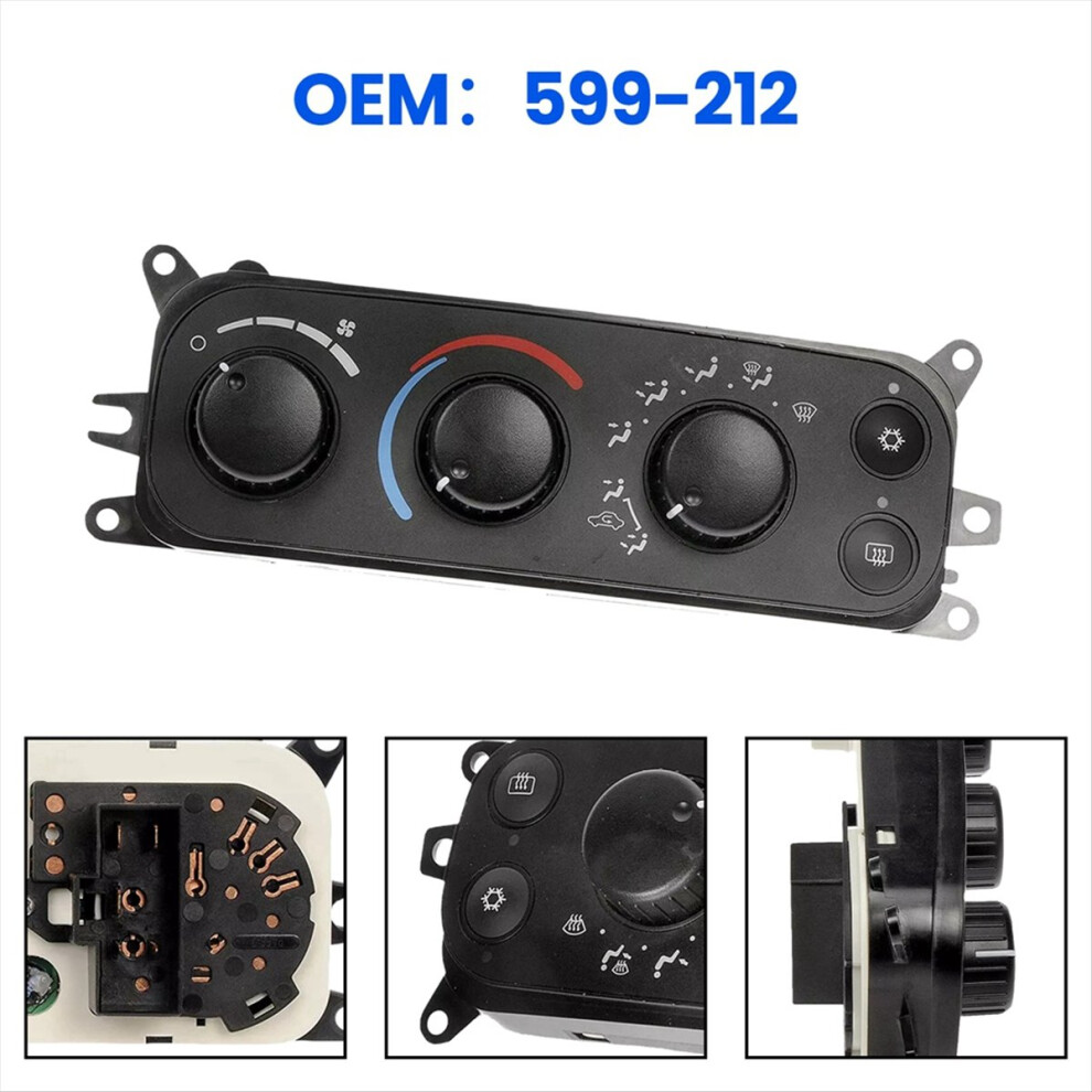 599-212 Car Climate Control Module For Ram 1500 Ram 2500 Light 4714116653581