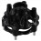 Motorcycle Accessories for Front Disc Brake Wheel Hub Black 1
