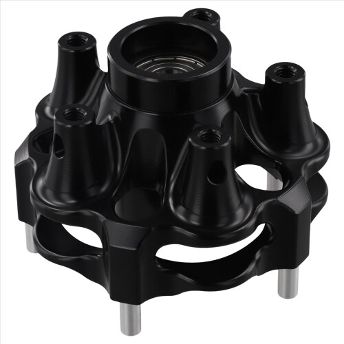 Motorcycle Accessories for Front Disc Brake Wheel Hub Black