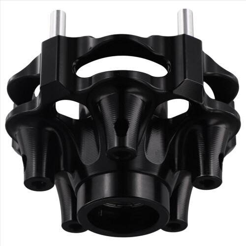 Motorcycle Accessories for Front Disc Brake Wheel Hub Black 1