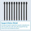 10PCS Replacement Pen Nibs for Refill Pen Tips 6