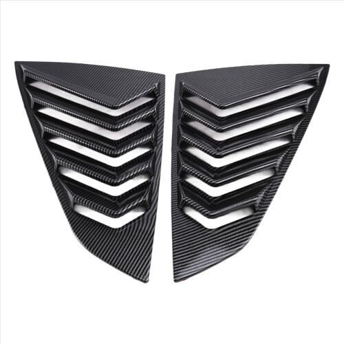 Rear Louver Window Side Shutter Decoration Cover C 1