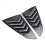 Rear Louver Window Side Shutter Decoration Cover C 3