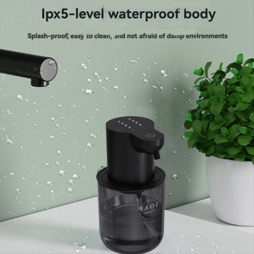 400ml Touchless Automatic Foam Soap Dispenser Waterproof Wall-Mounted 2