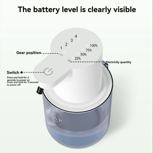 400ml Touchless Automatic Drops Soap Dispenser Waterproof A 1