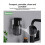 400ml Touchless Automatic Foam Soap Dispenser Waterproof Wall-Mounted 2