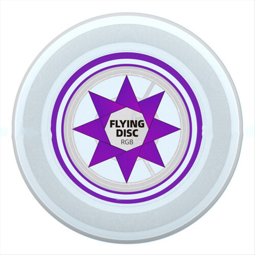 Luminescence Flying Disc RGB LED Stufenlos dimmbar Timer 175g
