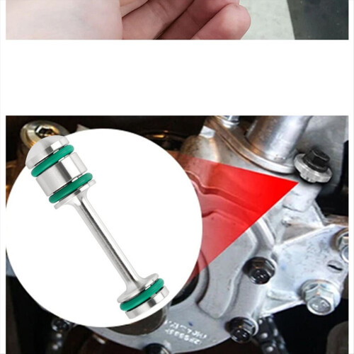 Deviatore dell'olio in alluminio per motori Gen III e IV LS1 LS3 2