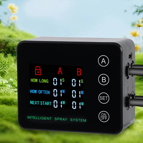 4 Ports Nozzles Electronic Spraying Set Irrigation Timer System 2