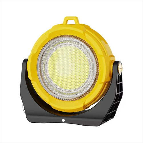 Solar Rechargeable COB LED Flashlight - Multi-Functional Lamp