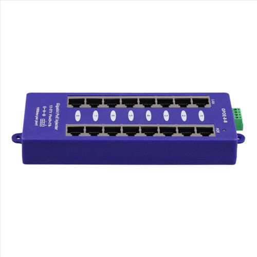 New 802.3af Mid-Span PoE Injector for UBNT CCTV Network 2