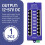 New 802.3af Mid-Span PoE Injector for UBNT CCTV Network 4