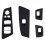 Car Interior Door Window Switch Cover for RHD Black 1