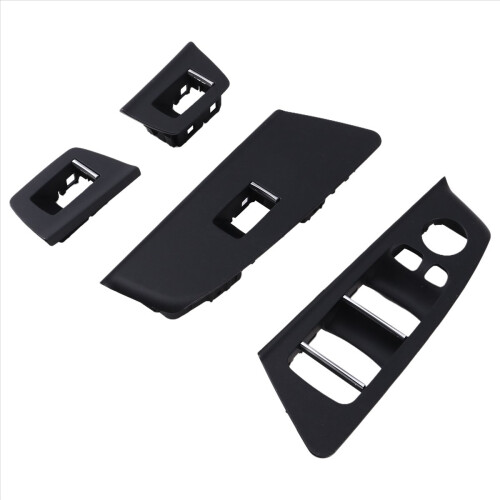Car Interior Door Window Switch Cover for RHD Black 2