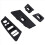 Car Interior Door Window Switch Cover for RHD Black 2