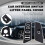 Car Interior Door Window Switch Cover for RHD Black 5