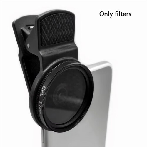 CPL Filter Lens Portable Circular Polarizer with Phone Clip 1