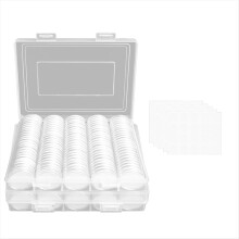 240 pezzi capsule per monete da 30 mm porta monete per collezionisti