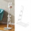 Vacuum Cleaner Bracket Holder Floor Stand Storage Brush Shelf White 2
