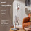 Vacuum Cleaner Bracket Holder Floor Stand Storage Brush Shelf White 5