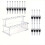 Beadable Wine Bottle Stoppers and 2 Tier Riser Wine Stopper Holder 1