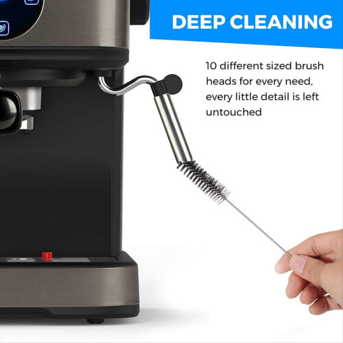 Coffee Cleaning Brush Set,Espresso Machine Cleaner Brush 1