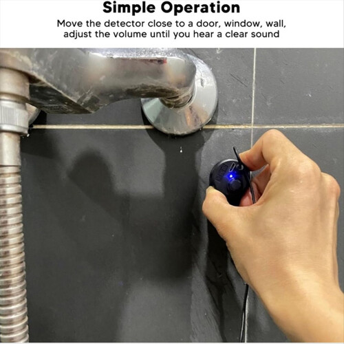 Wall Pipe Leak Detector Clear Sound Sensitive Water Leakage Device 2