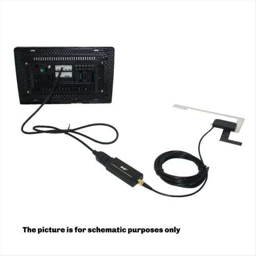 USB Interface Car Radio Antenna Amplifier Receiver Tuner Box 2