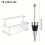 Beadable Wine Bottle Stoppers and 2 Tier Riser Wine Stopper Holder 7