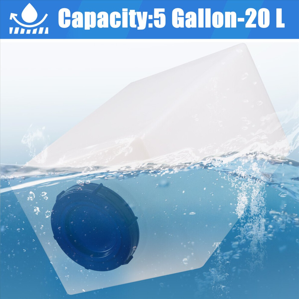 RV vers- en Grijswatertank, 5 Gallon RV Watertank, Concessie en Campers Afval Zwart Grijze Tank, RV Afvaltank voor Campers, Concessie Foodtruck, Aanhangwagen, Boot RV vers- en Grijswatertank, 5 Gallon RV Watertank, Concessie en Campers Afval Zwart Grijze Tank, RV Afvaltank voor Campers, Concessie Foodtruck, Aanhangwagen, Boot