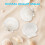 25pcs Large Scallop Shells for Crafts 4-5inch White Scallop Shells 3
