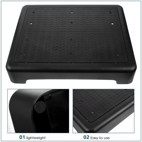 Anti-Slip Step Stool for Elderly, Non-Slip, Stackable 1