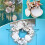 25pcs Large Scallop Shells for Crafts 4-5inch White Scallop Shells 4