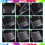 6Pcs Acrylic Paint Organizer with Brush Holder 5