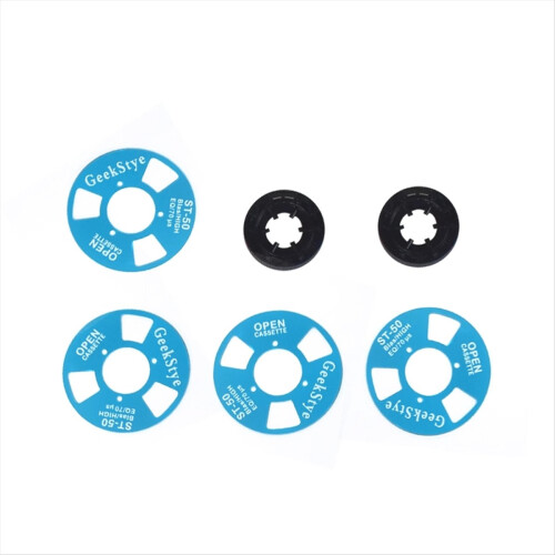 Blank Tape for DIY Music Recording Blue