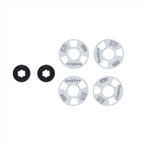 Blank Tape for DIY Music Recording Silver