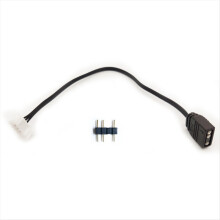 Cavo adattatore per ventola da 6 pin a 5 V ARGB Cavo convertitore da 3 pin a 5 V per