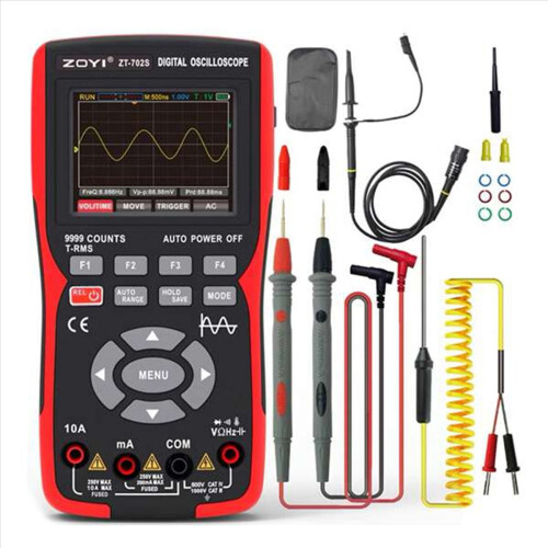 ZT702S Oscilloscopio digitale multimetro tester transistor 50 MHz