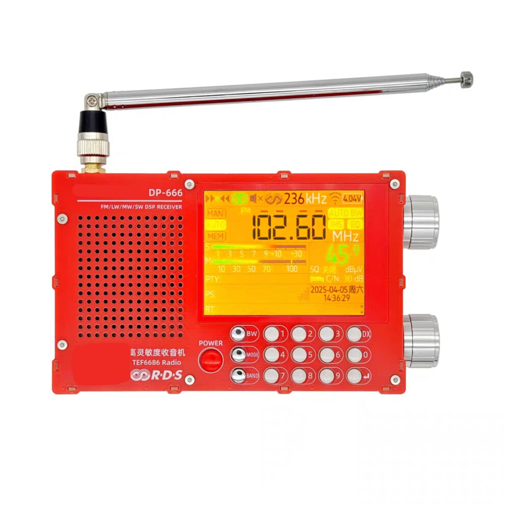 Dp-666 Tef6686 Radio High Sensitivity Full Band Fm Am Lw Mw 4714116603807