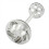 Motorcycle Rear Wheel Hub Cover Fork Axle Cover for Silver 5