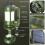 Solar Outdoor Camping Lantern with Cooling Fan LED Flashlight 6