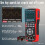 ZT702S Oscilloscopio digitale multimetro tester transistor 50 MHz 3