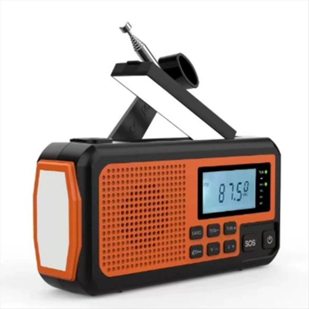 Emergency Radio 4000Mah Power Bank Solar Hand Crank Radios Am/Fm/Noaa 4714116604972