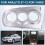 Car Instrument Cluster Lower Trim Panel 55406-0D300-B0 Silver 4