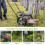 311011 Trimmer Mow Ball Head for Walk Behind String Mower 5