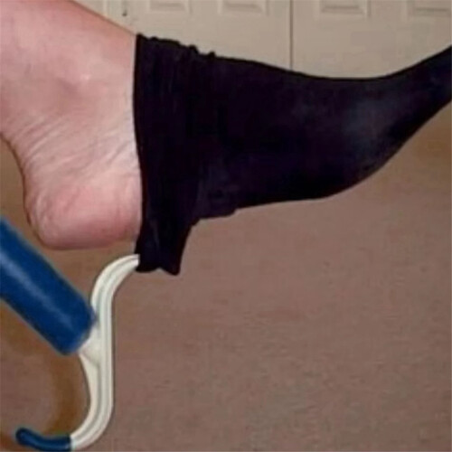 Dressing Tool for Easy Dressing and Undressing of Socks for Elderly 2