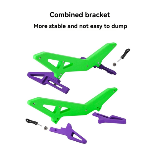 Supporto per bicicletta universale da pavimento Wheelie Green+ 2